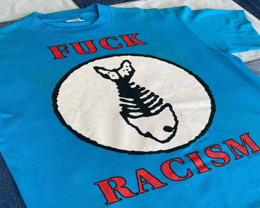 "F*ck Racism" vintage Fishbone shirt
