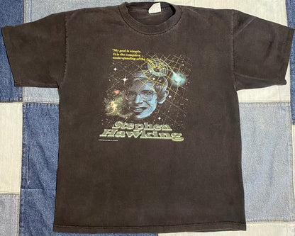 "My Goal is Simple..." vintage Stephen Hawking shirt