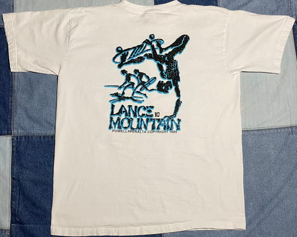 "Lance Mountain" vintage Powell Peralta shirt